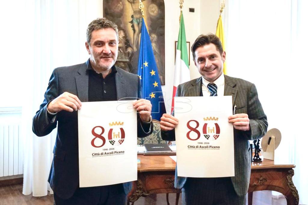 Ascoli, svelato il logo celebrativo per gli 80 anni del Consiglio Comunale